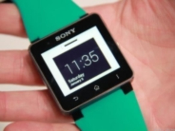 ソニーの「SmartWatch 2」--新しくなった腕時計型端末の第一印象