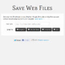 Save Web Files