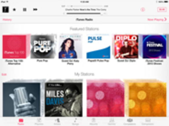 「iTunes Radio」、「iOS 8」でスタンドアロンアプリ化か