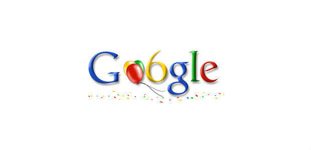 　Googleは2004年8月に新規株式公開（IPO）を行った。その後間もなく、風船が描かれたDoodleで6周年を祝った。