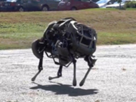 時速26kmで走る4足歩行ロボ「WildCat」--Boston Dynamicsが動画公開