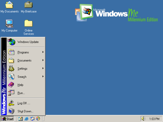 　「Windows Millennium Edition（Windows Me）」は、Windows 98以降「XP」登場までのつなぎと見なされていた。