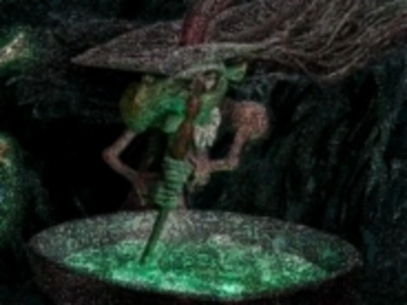 ハロウィーンは魔女になってミニゲーム--グーグルのハロウィーン向け「Doodle」