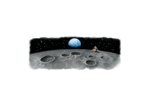 　米国の「Apollo 11号」が1969年7月20日に行った世界初の有人月着陸の40周年を記念して、Googleは2009年7月20日にこのDoodleを公開した。