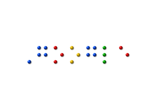 　2006年1月4日のルイ・ブライユの生誕107周年に、Googleのロゴはブライユ点字で表示された。ブライユ点字は視覚障害者が使用する、触覚を使用した書記法だ。