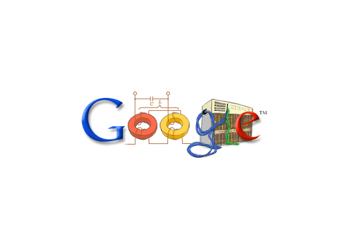 　この2008年3月26日のGoogle Doodleは、1958年3月に東京大学理学部の高橋秀俊教授によって開発された、パラメトロン式計算機1号機の誕生を祝ったものだ。