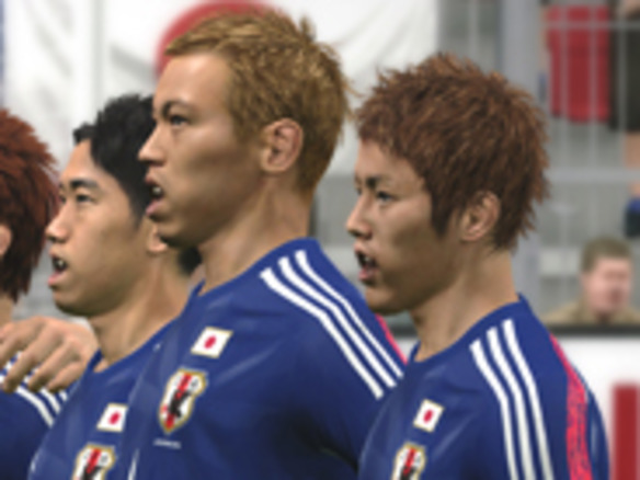 PS3版「ウイニングイレブン 2014」でサッカー日本代表の新ユニフォームを配信
