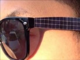 「iPhone」を充電できるソーラーパネル付きサングラス--コンセプト動画が公開