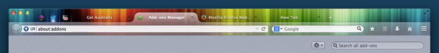 　Mozillaは、Australisがテーマの表示に優れていると考えている。