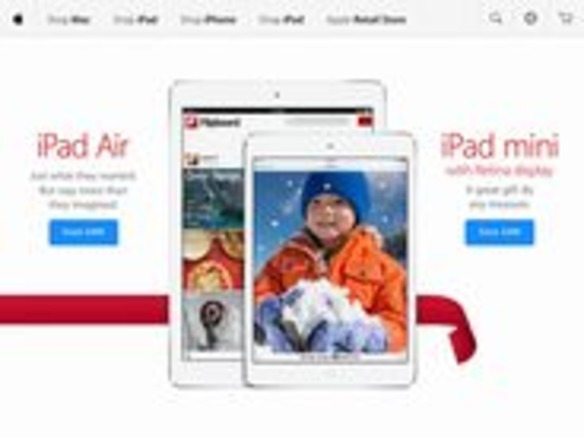 「iPad」用「Apple Store」アプリ、米国で登場