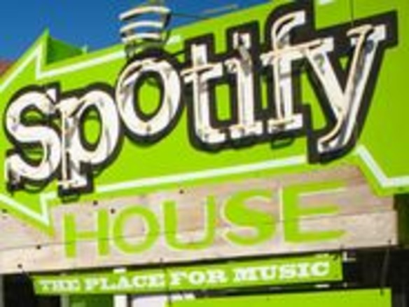 Spotify、2億5000万ドルを調達か--2012年売上高の半分に迫る
