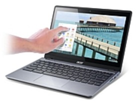 エイサー、タッチ対応「Chromebook」を発売へ--300ドル