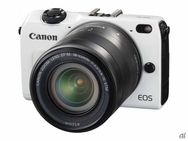 キヤノン、新ミラーレスカメラ「EOS M2」--重さ238g、AFをより高速に ...