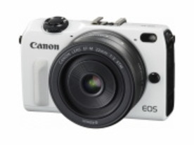 キヤノン、新ミラーレスカメラ「EOS M2」--重さ238g、AFをより高速に