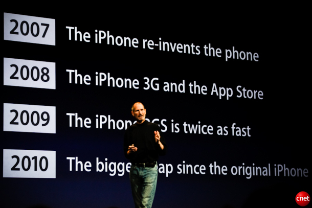 　Appleは、iPhone 4を「初代iPhone以来、最も大きな飛躍」だとしている。心の底から賛成だ。