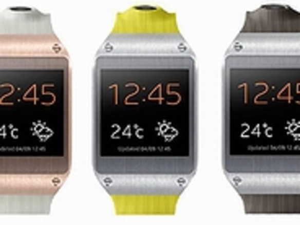 ドコモの「GALAXY S4」が腕時計型「GALAXY Gear」に対応