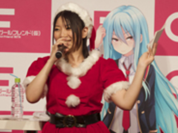 声優陣がサンタ姿で登場 ガールフレンド 仮 のクリスマスイベントが開催 Cnet Japan