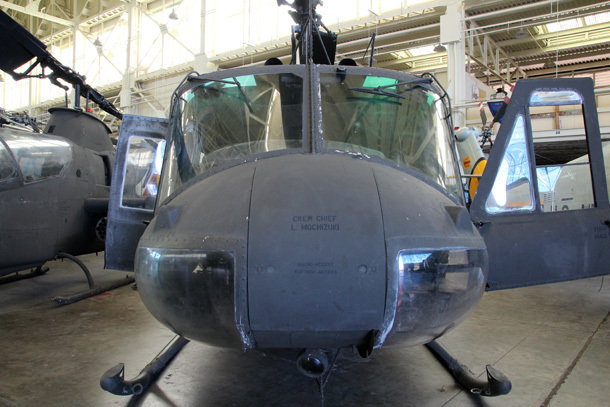 　Bell「UH-1 Iroquois」。Hueyと呼ばれている。