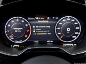 アウディの「Virtual Cockpit」--「TT」2015年モデル用システム、CES 2014で披露