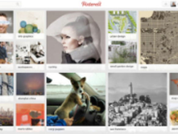 Pinterest、「Interests」ページを公開--ユーザーの興味に基づくピンを表示