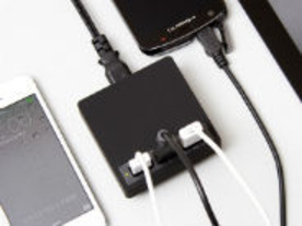 SiB、スマホやタブレットを3台同時に充電できるUSBチャージタップ