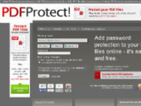 ［ウェブサービスレビュー］PDFを開くためのパスワードをオンラインで設定できる「PDFProtect!」