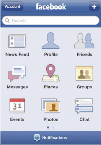 　Facebookのモバイル版の進化も忘れてはならない。2008年7月にはAppleの「iPhone」向けの最初のモバイルアプリがリリースされた。このアプリ以前には2006年4月に「Facebook for Mobile」が公開されている。