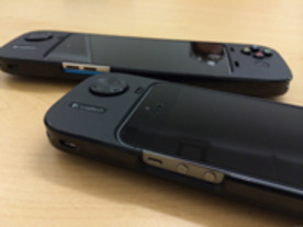 米ロジテック「PowerShell Controller + Battery」--写真で見る「iPhone」用ゲームコントローラ