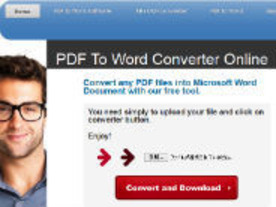 ［ウェブサービスレビュー］PDFをレイアウト重視でWord形式に変換する「Convert PDF to Word Online for Free」