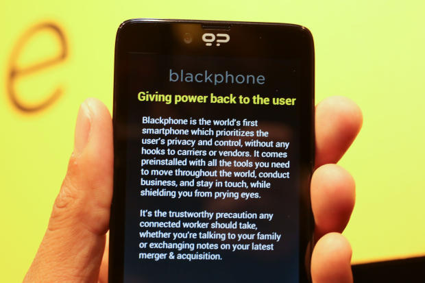 　セットアップ中に、Blackphoneはその背景にある理念について簡単な理解ができるようになっている。
