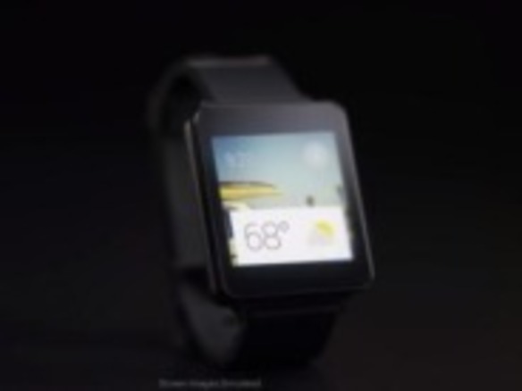 LG、スマートウォッチ「G Watch」を発売へ--「Android Wear」搭載