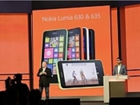 ノキア、「Windows Phone 8.1」搭載「Lumia」3機種を発表