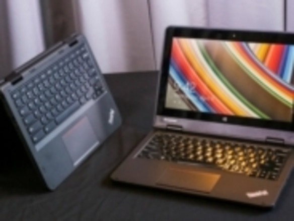 レノボ「ThinkPad 11e」の第一印象--タブレットにもなる教育向けノートPC 