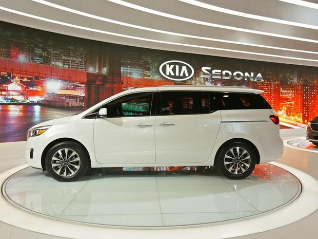 　Kiaの「Sedona」2015年モデル。