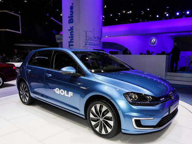 　Volkswagenの「eGolf」。