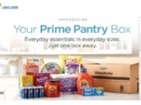 アマゾン、日用品など宅配「Prime Pantry」サービスを米「Prime」会員向けに開始
