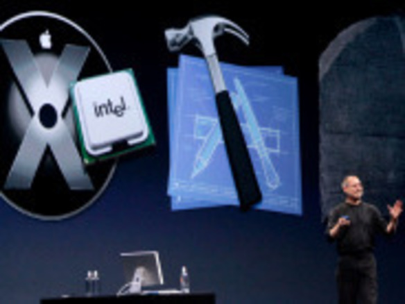アップル「WWDC」を振り返る--2005年、インテル製チップ採用
