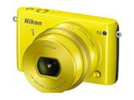 ニコン、カラフル＆ミニマルデザインのミラーレス一眼「Nikon 1 S2」を発売