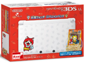 任天堂、「妖怪ウォッチ」ジバニャン仕様のニンテンドー3DS LL--7月10日発売