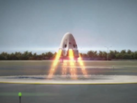 SpaceX、同社初の有人宇宙船「Dragon V2」を公開--着陸後すぐの再利用が可能