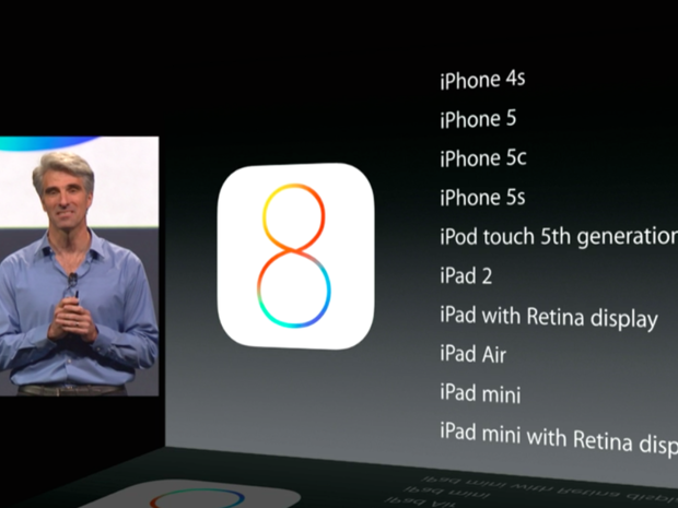 　iOS 8のベータ版は、6月2日に開発者に提供される。ユーザーに対しては、一部デバイス向けに秋にリリースされる。