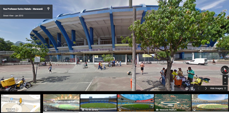 リオデジャネイロにあるマラカナン競技場
