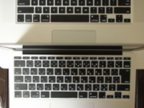 新MacBook Airレビュー（3）--AirとProのキーボード比較、Retinaでないということ