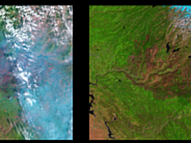 宇宙から見た地球の変化--「Landsat」撮影画像で見る