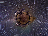夜空の360度パノラマ微速度撮影動画、「YouTube」に公開