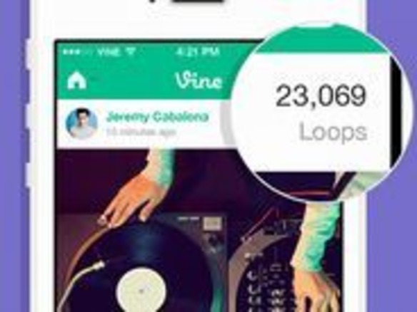 6秒動画 Vine がループ回数を表示 アプリuiも刷新 Cnet Japan