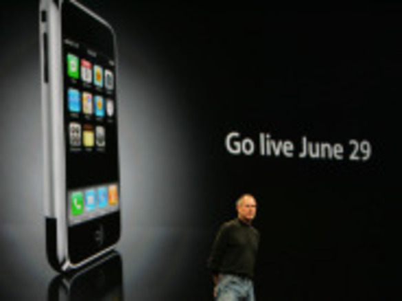 「iPhone」登場から7年--革新の歴史を写真で振り返る