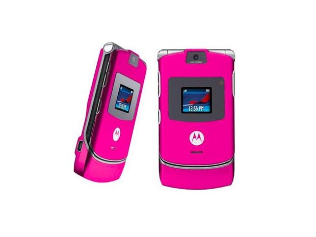　これもピンクと呼ばれることもあったが、正式にはマゼンタである。そう、T-Mobileから発売されたバージョンだ（「V3t」と呼ばれていた）。