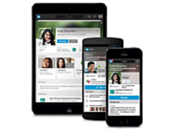 LinkedIn、モバイルアプリを改良--プロフィールが効率よく閲覧可能に