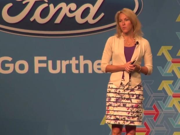 Fordの「Trends 2014」イベントで、職場における女性の未来について語る同社のChantel Lenard氏